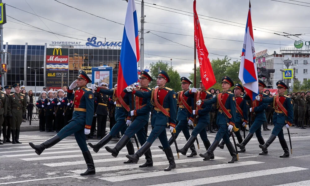 Доставка на репетиции мероприятия Парад Победы
